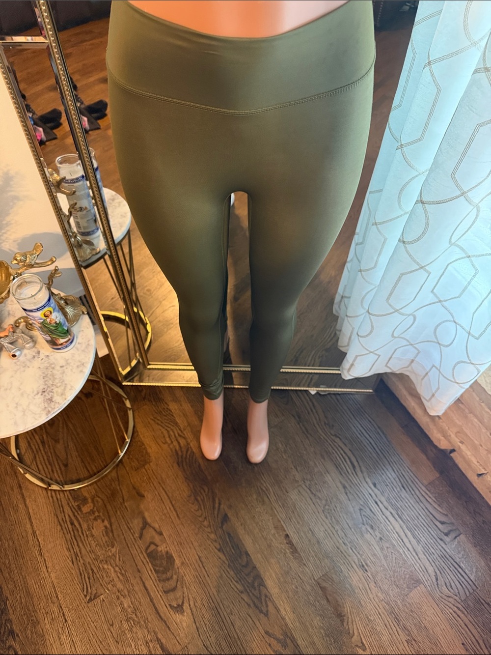 Fabletics Olive Green High-Rise Leggings
